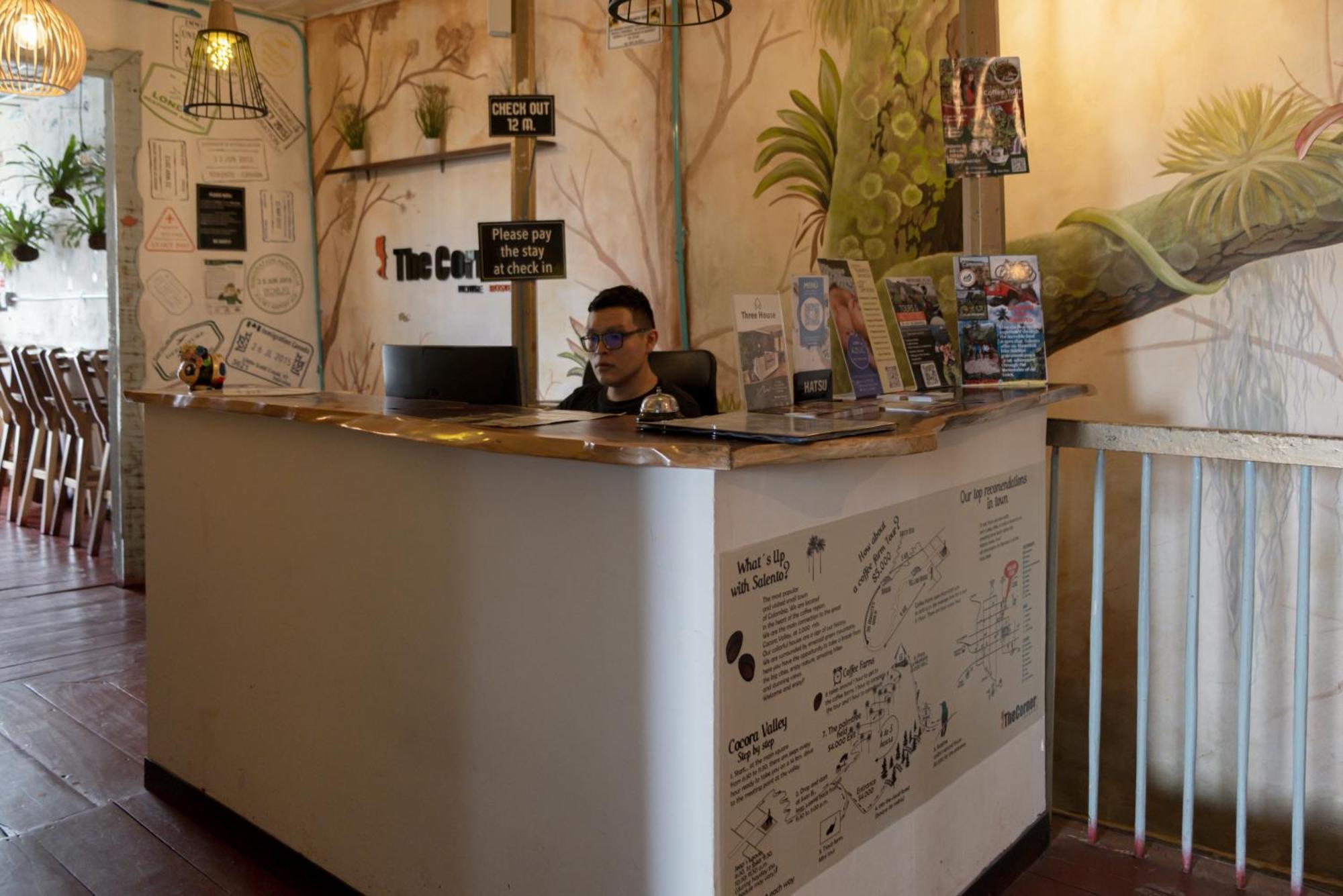 The Corner House Hostel Salento Exterior foto
